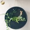 Round Metal Wall Hanging Simple Decoration Flower Planter
