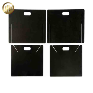 Easy Carry Assembly Metal Heater Rectangular Wood Burning Fire Pit