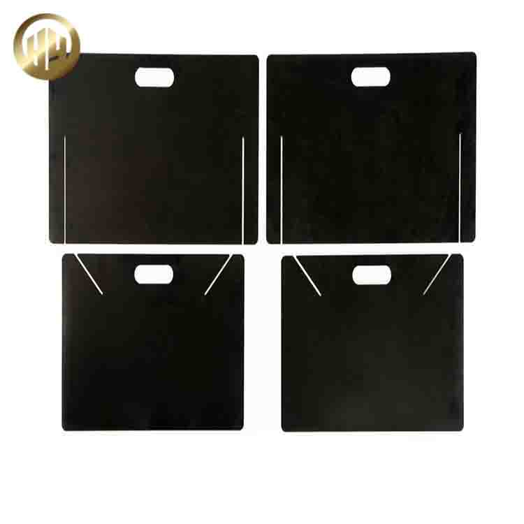 Easy Carry Assembly Metal Heater Rectangular Wood Burning Fire Pit