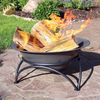 Garden Outdoor Original Colour Round Wood Burning Metal Fire Bowl Pit