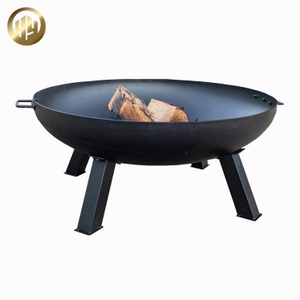 Simple Round Metal Party Barbecue Heating Fire Bowl Pit