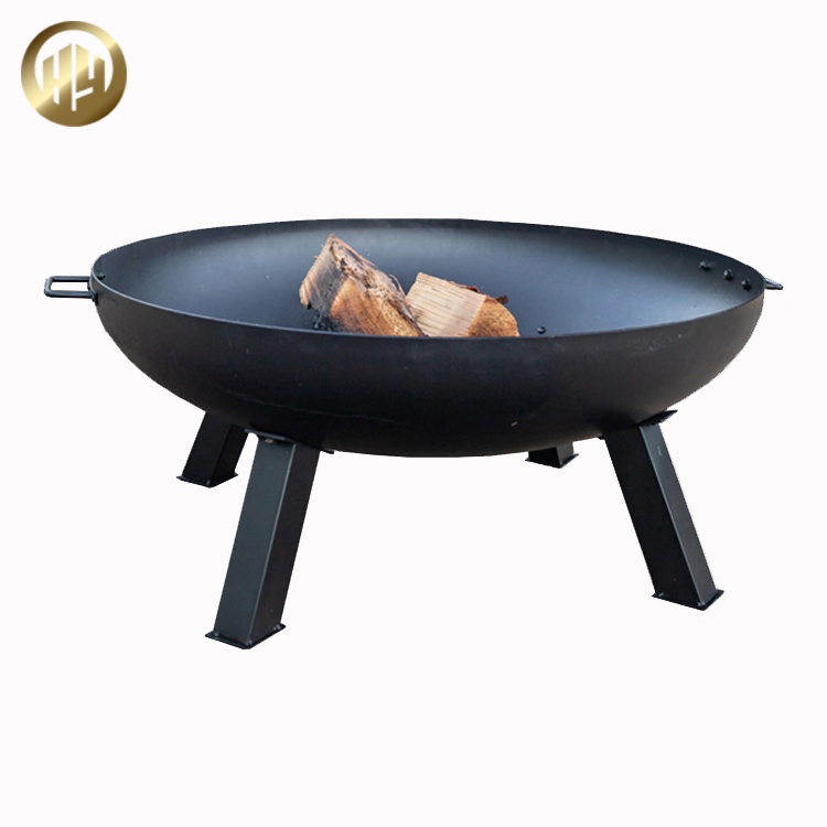 Simple Round Metal Party Barbecue Heating Fire Bowl Pit