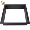 Simple Modern Style Square Metal Decoration Fire Pit Without Bottom