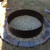 Custom Thickness Steel Laser Cut Pattern Round Fire Ring Metal Heater