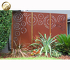 High Quality Corten Steel Rusty Metal 2mm Thickness Divider Screen