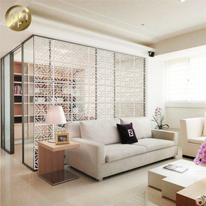 Powder Coating Metal Decoration Room Divider Ornaments Screen