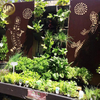 High Quality Corten Steel Rusty Decoration Rectangular Metal Screen