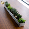 Metal Long Rectangular Simple Room Decoration Ornaments Planter