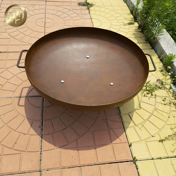 Rust Color Outdoor Wood Burning Heater Corten Steel Fire Pit