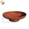 Cheap Corten Steel Medium Barbecue Grill Metal Round Fire Pit Heater