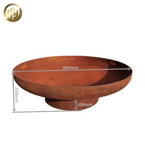 Cheap Corten Steel Medium Barbecue Grill Metal Round Fire Pit Heater