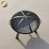 High Quality Metal Round Wood Burning Heater Barbecue Grill Fire Pit