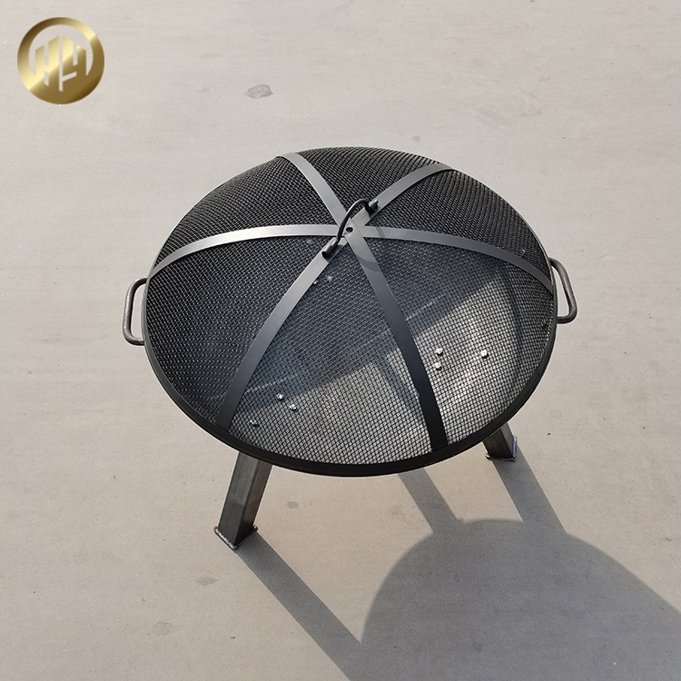 High Quality Metal Round Wood Burning Heater Barbecue Grill Fire Pit