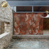 High Quality Courtyard Corten Steel Divided Metal Privacy Screen