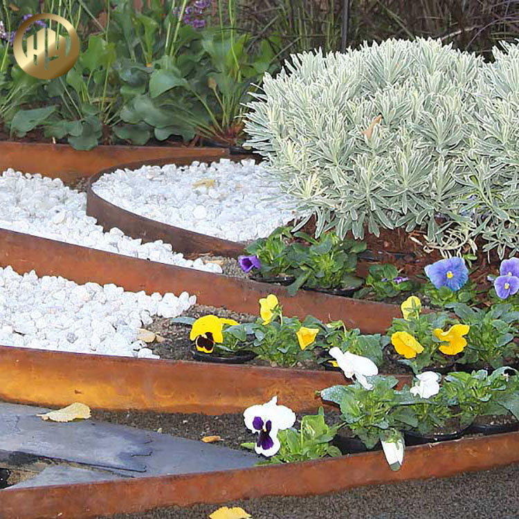 Factory Price Garden Decoration Metal Durable Edging Lawn Border