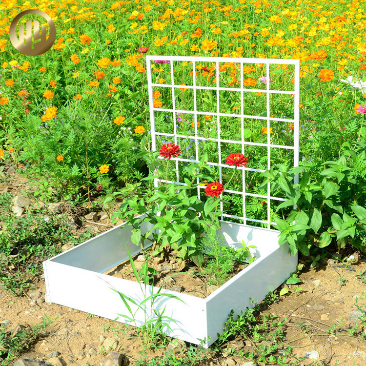 Hot Sale Garden Decoration Metal Flower Planter With Screen