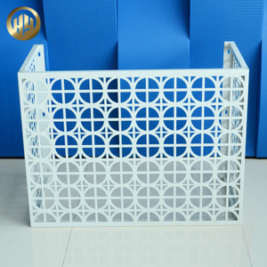 Metal Steel Rectangular Assembly Decoration Air Conditioner Cover