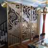 Wholesale Room Decoration Metal Divided Rectangular Decoration Screen