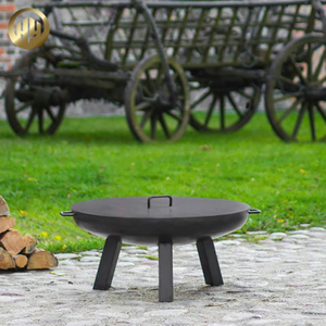 High Quality Simple Original Colour Metal Fire Bowl Pit Round Metal Heater