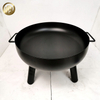 High Quality Metal Rusty Treatment Round Fire Bowl Pit Barbecue Heater