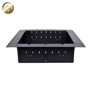 Simple Modern Style Square Metal Decoration Fire Pit Without Bottom