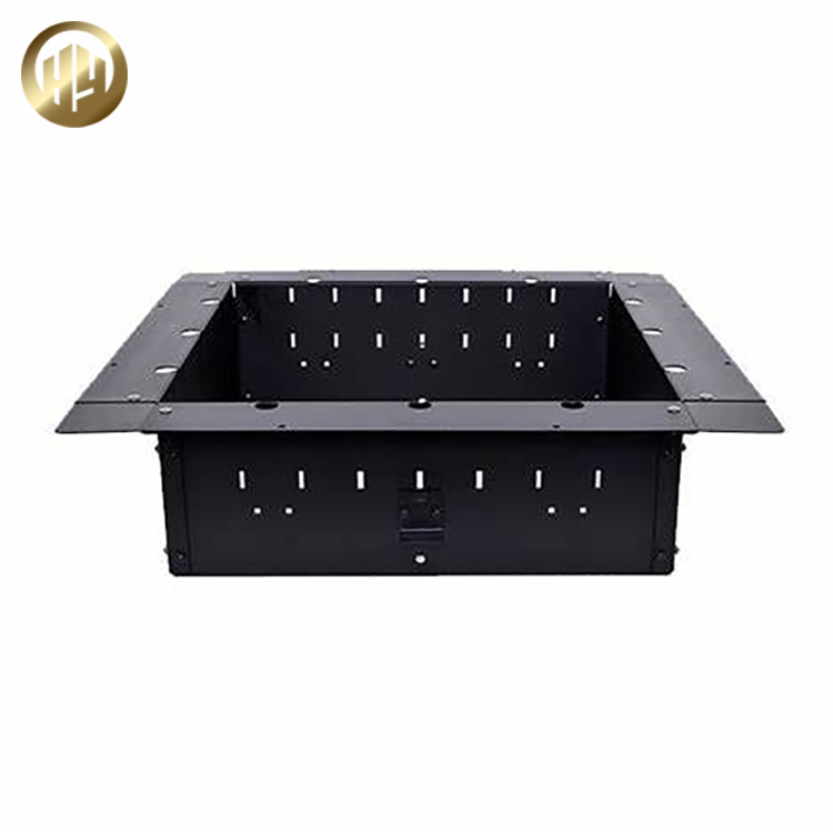 Simple Modern Style Square Metal Decoration Fire Pit Without Bottom