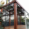 Garden Metal Laser Cut Pattern Powder Coating Decoration Screen