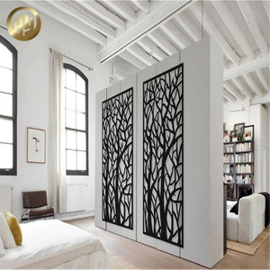 Factory Price Garden Room Divider Rectangular Metal Decoration Screen