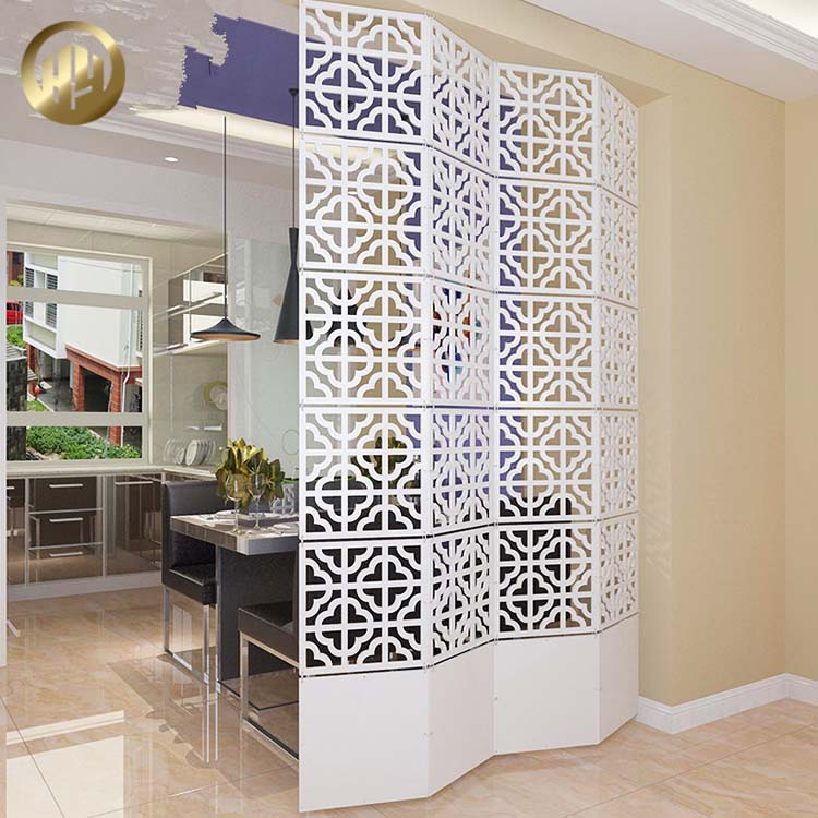 High Quality Garden Metal Powder Coating Rectangular Decoration Screen