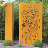 Corten Steel Single Metal Decoration Laser Cut Durable Screen