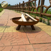 Rust Color Outdoor Wood Burning Heater Corten Steel Fire Pit