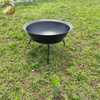 Corten Steel Metal Wood Burning Round Practical Heater Barbecue Fire Pit