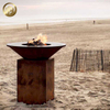 Courtyard Barbecue Metal Wood Burning Practical Fire Pit Heater