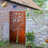 Durable Corten Steel Tree Pattern Metal Rust Decoration Panel Screen