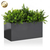 Small Rectangular Desktop Decoration Metal Flower Planter Box