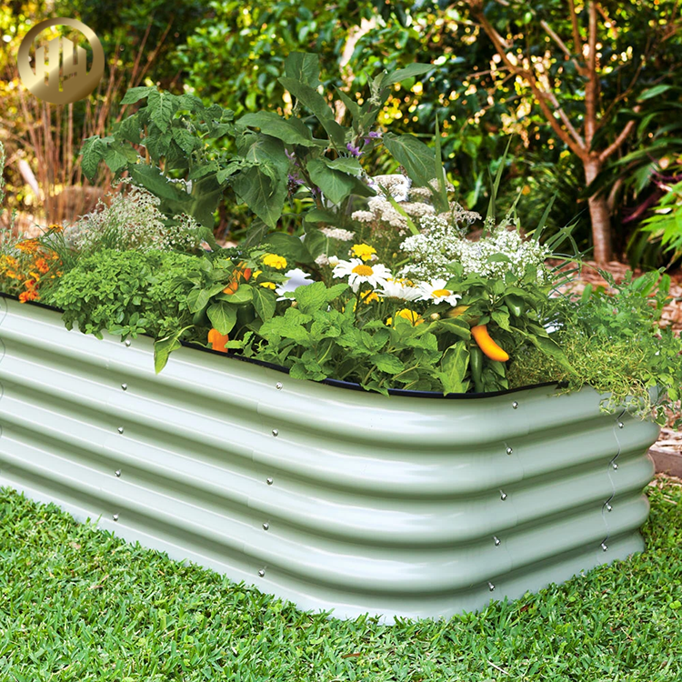 Hot Sale Garden Decoration Metal Flower Planter With Screen