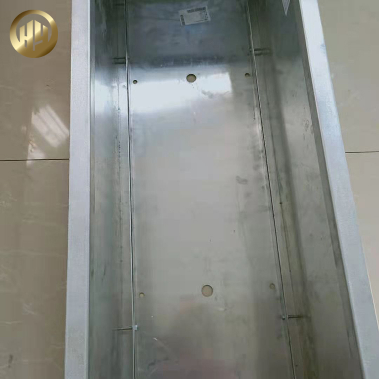 Garden Metal Rectangular Medium Decoration Plantador Nursery Planter