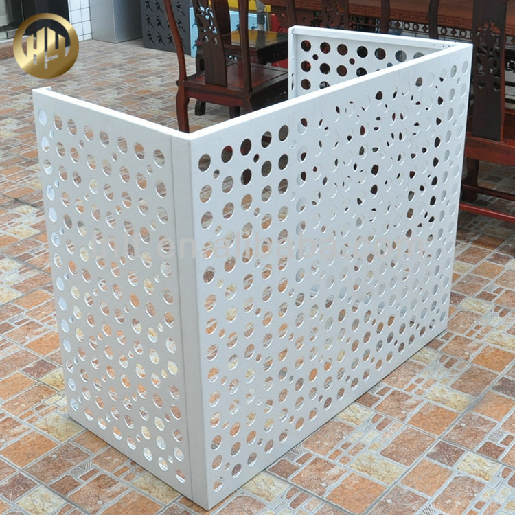 Outdoor Metal Simple Modern Style Decoration Air Conditioner Cover