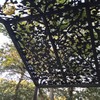 Raised Metal Laser Cut Pattern Powder Coating Garden Decoration Screen