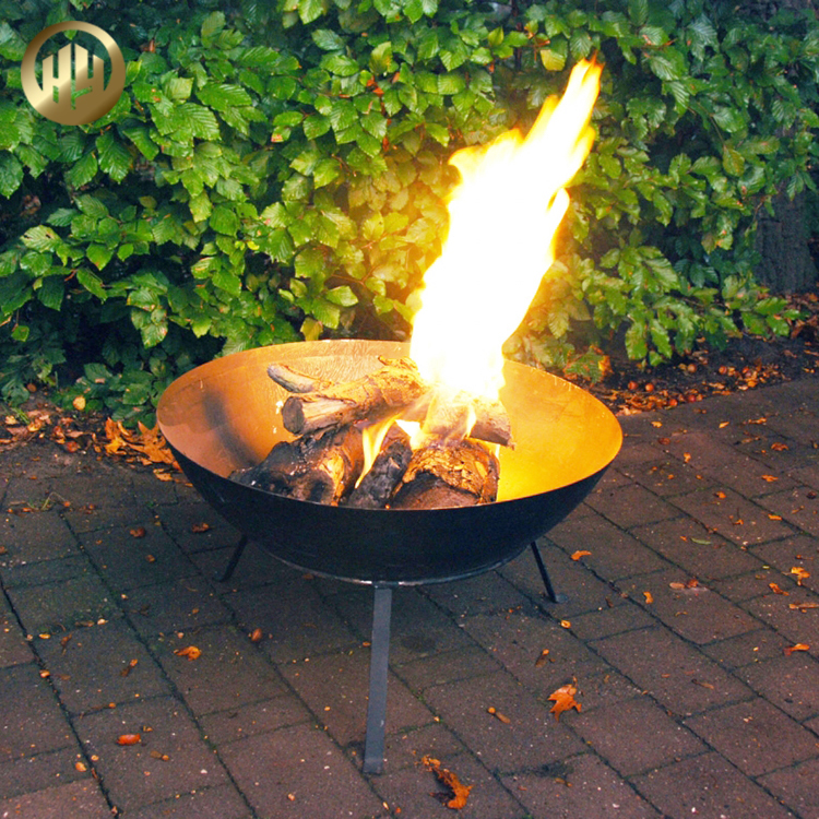 Cheap Wholesale Rusty Metal Corten Steel Barbecue Heater Fire Pit