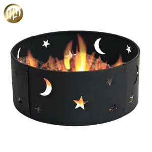 Corten Steel Rusty Metal Heater Garden Decoration Wood Burning Fire Pit