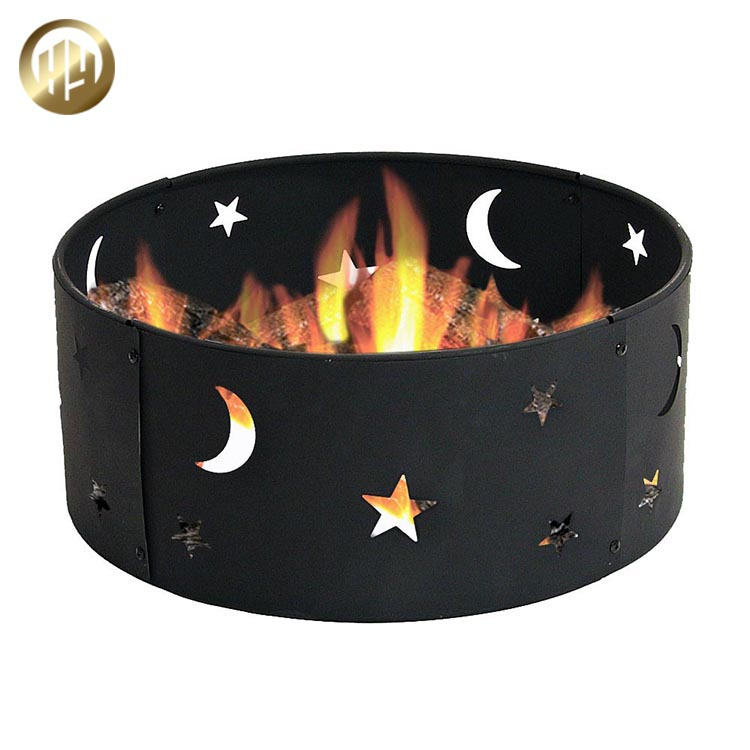 Corten Steel Rusty Metal Heater Garden Decoration Wood Burning Fire Pit