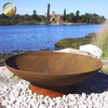 Hot Sale Distinctive Design Corten Steel Rusty Round Fire Pit