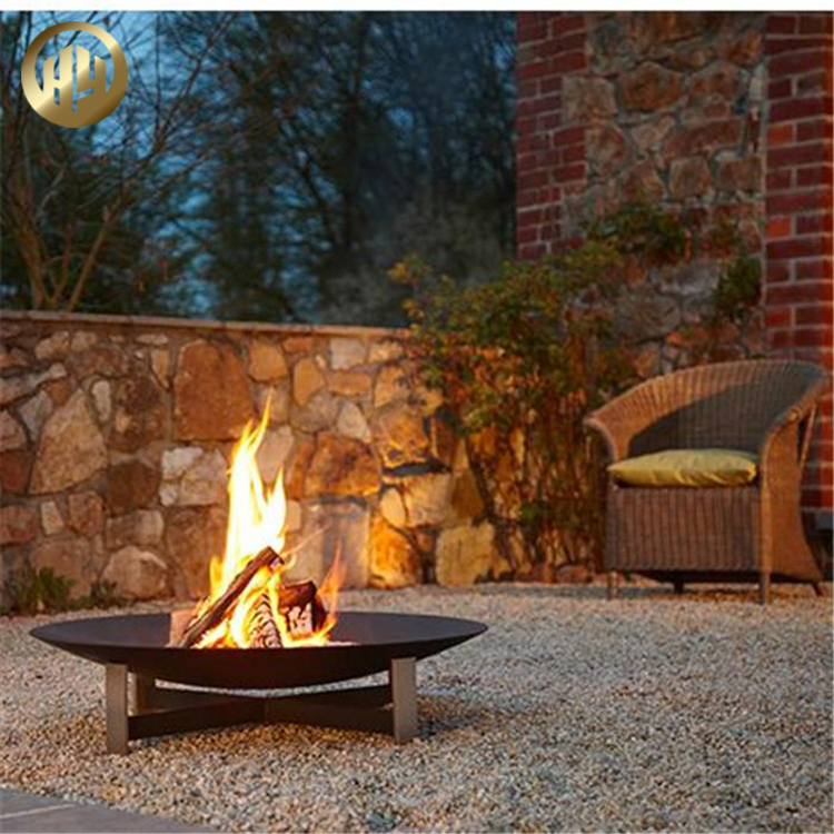 Factory Supply Wholesale Garden Decoration Wood Burning Metal Heater