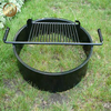 High Quality Round Design Corten Steel Brazier Wood Burning Fire Pit