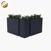 High Quality Metal Rectangular Landscape Decoration Flower Nursery Planter