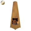 Large Corten Steel Rusty Metal Wood Burning Heater Decoration Fire Pit