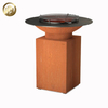 Barbecue Grill Corten Steel Rusty Metal Practical Fire Pit Heater