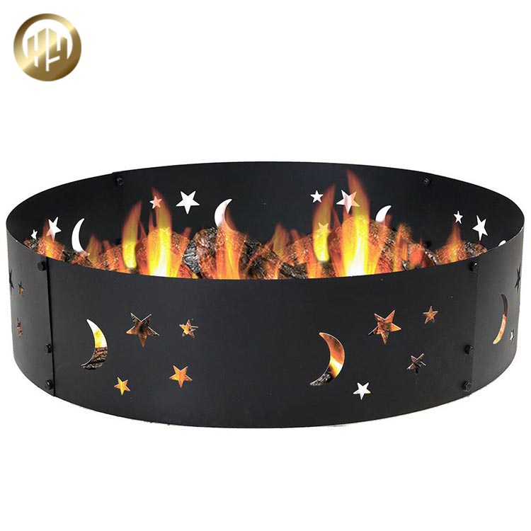 Corten Steel Rusty Metal Heater Garden Decoration Wood Burning Fire Pit