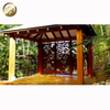 Garden Metal Modern Style Corten Steel Rusty Decoration Screen